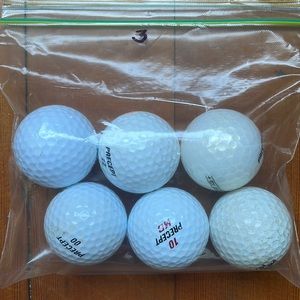 Precept Used Golf Balls Bundle 6